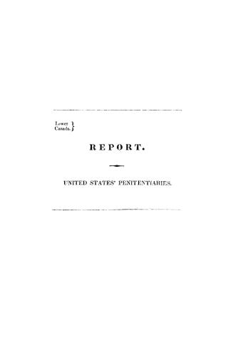 Report of the commissioners appointed under the Lower Canada Act