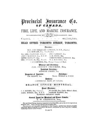 Annual report of the Board of Trade, with a review of the commerce of Toronto for
