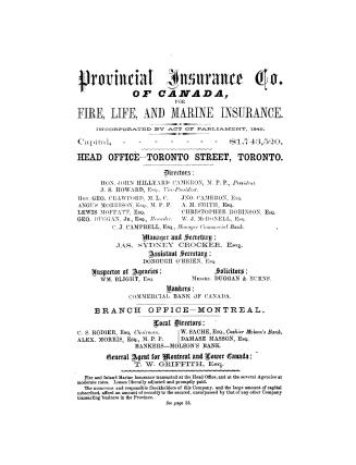 Annual report of the Board of Trade, with a review of the commerce of Toronto for