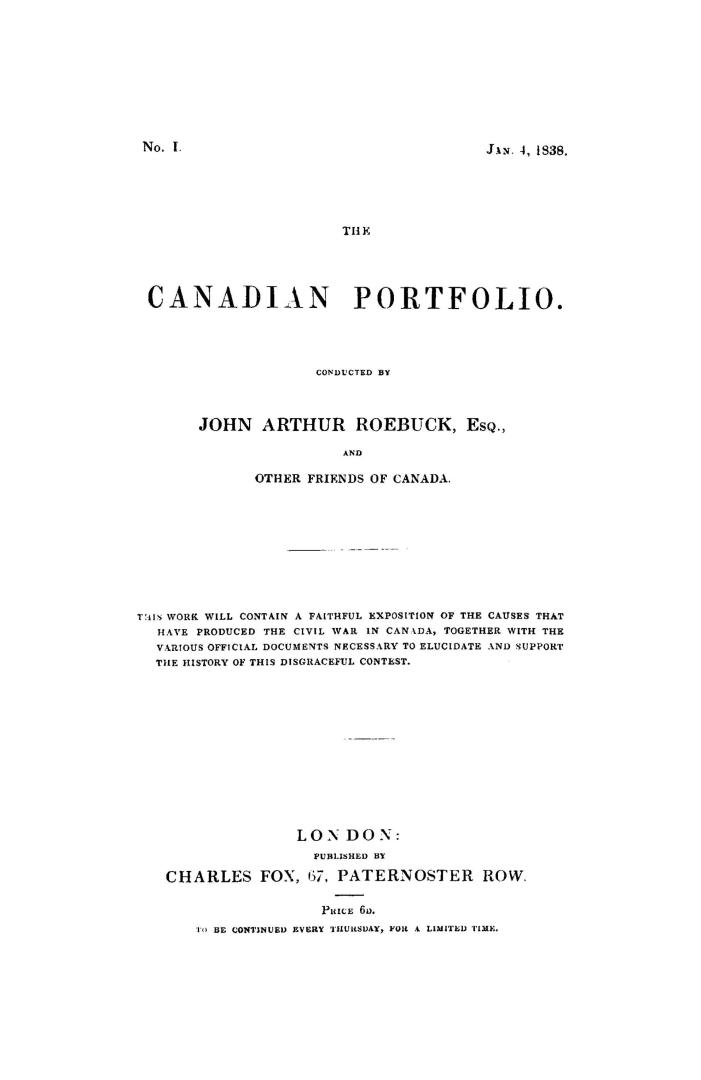 The Canadian portfolio