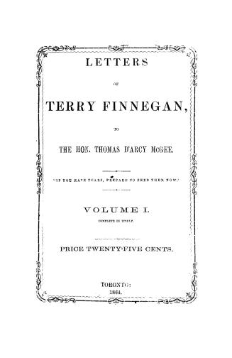 Letters of Terry Finnegan, [pseud