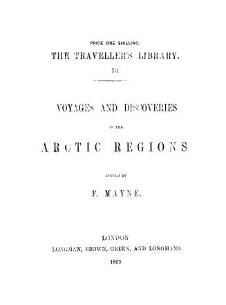 Voyages and discoveries in the Arctic regions
