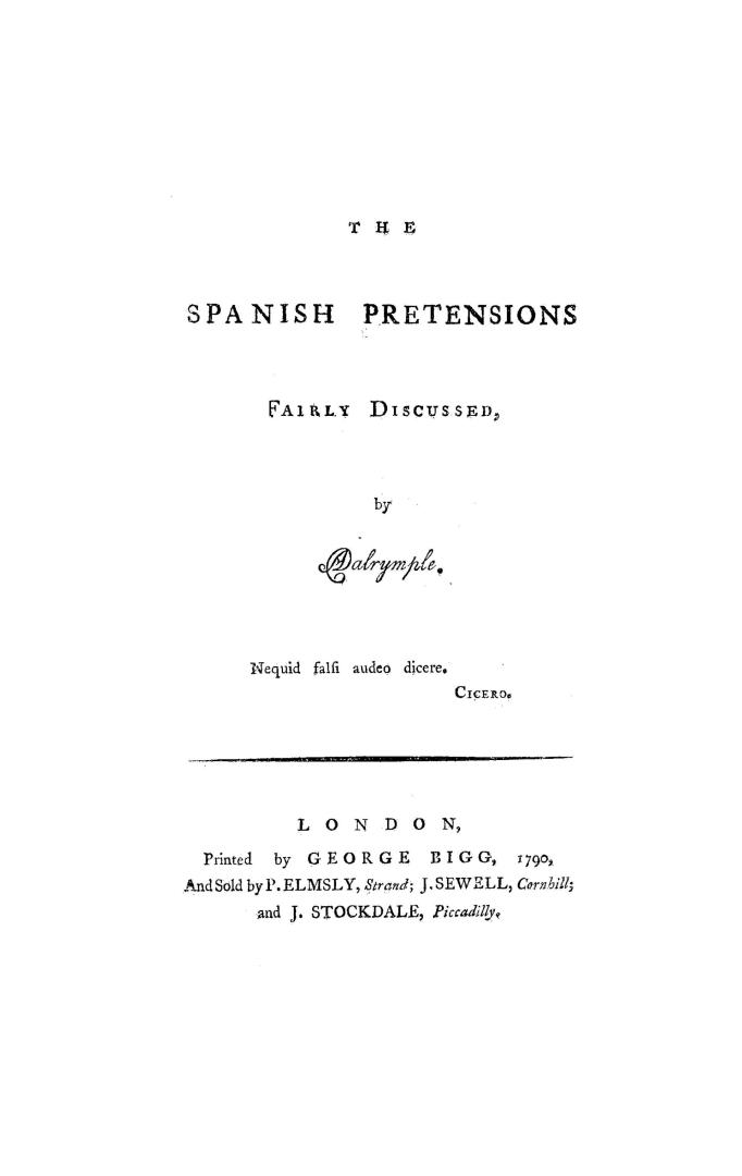 Title page and imprint