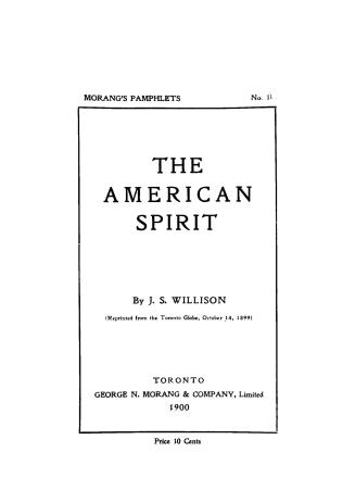 The American spirit