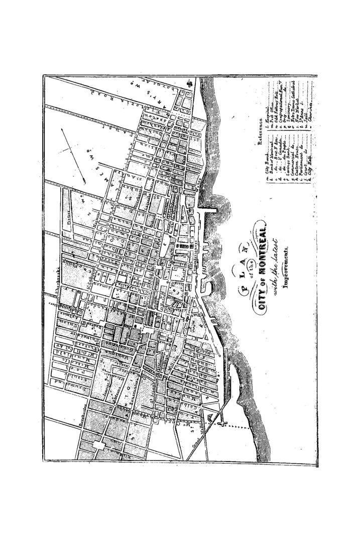 The stranger's guide to the cities of Montreal and Quebec, together with sketches of the cities of Toronto, Kingston and Hamilton, and of the towns of(...)
