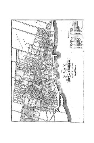 The stranger's guide to the cities of Montreal and Quebec, together with sketches of the cities of Toronto, Kingston and Hamilton, and of the towns of(...)