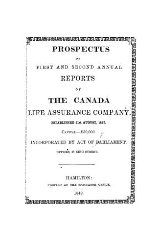 Prospectus and first and second Annual reports