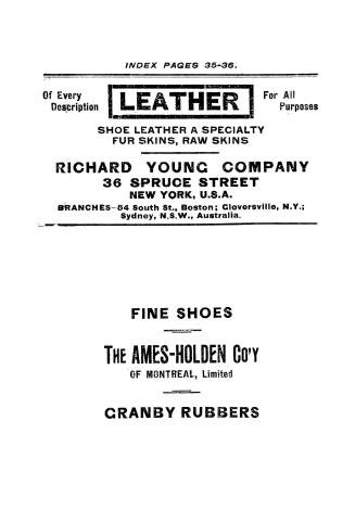 The Canadian shoe and leather directory
