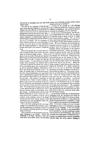 The Canadian reciprocity bill, and the navigation of the St
