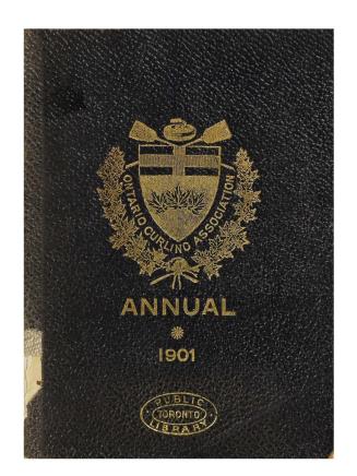 Annual of the Ontario Curling Association (1900-1901)