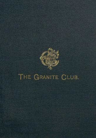 Rules and regulations of the Granite Club