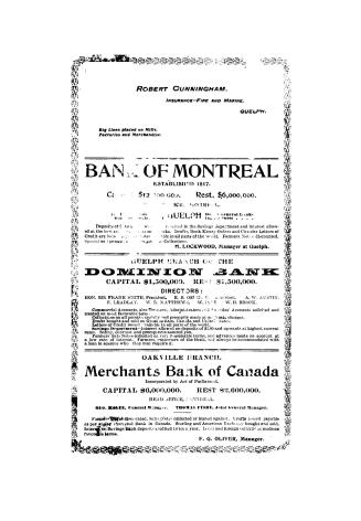 The Union publishing co.'s (of Ingersoll) farmers' and business directory for the counties of Grey, Waterloo and Wellington...issued biennially