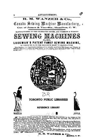 Tackabury brothers' Canadian advertising directory, containing a brief history of Canada, from its discovery to the present time, every post office in(...)