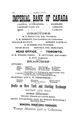 The Union publishing co.'s (of Ingersoll) farmers' and business directory for the counties of Grey, Waterloo and Wellington...issued biennially