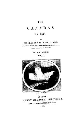The Canadas in 1841