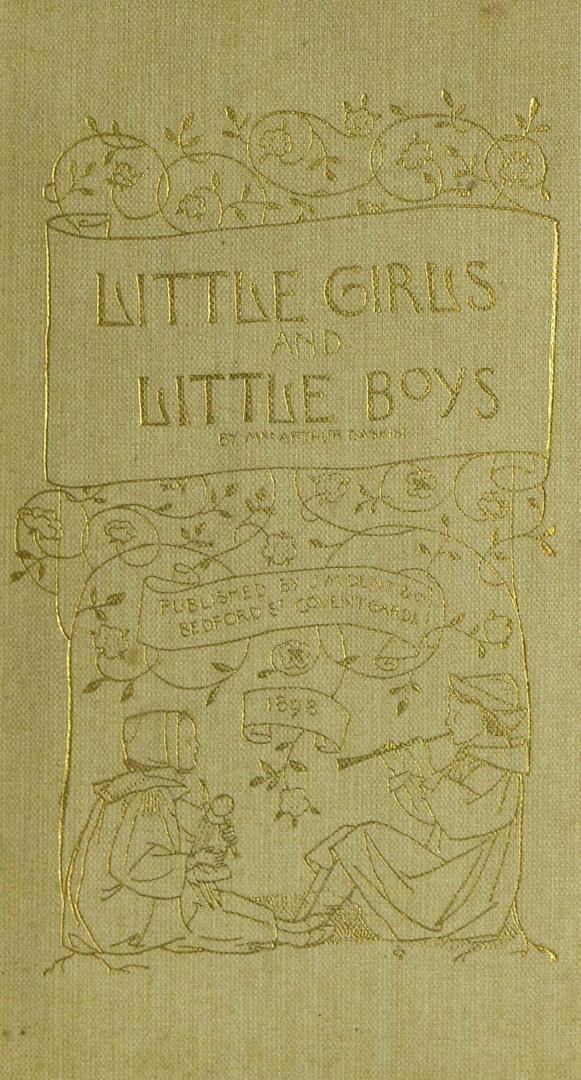 Little girls and little boys