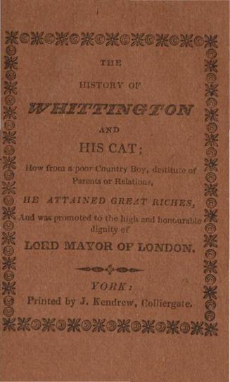 The history of Whittington and his cat