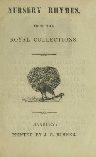 Nursery rhymes, from the royal collections