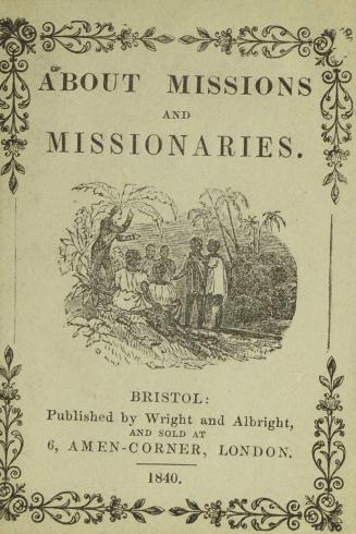 About missions and missionaries : intented for the poor