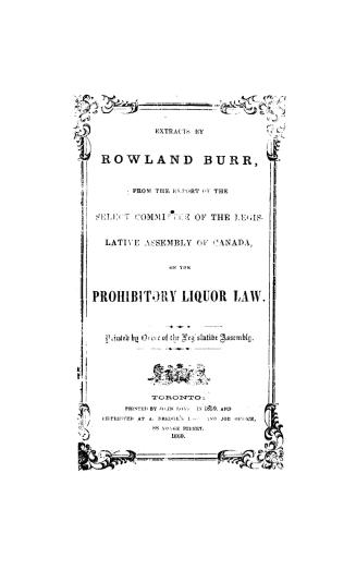Minutes of proceedings in the House of commons of the imperial parliament, in the session of 1834, relative to an inquiry into the extent, causes and (...)