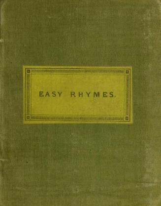 Easy rhymes for children from five to ten years of age : with eight engravings