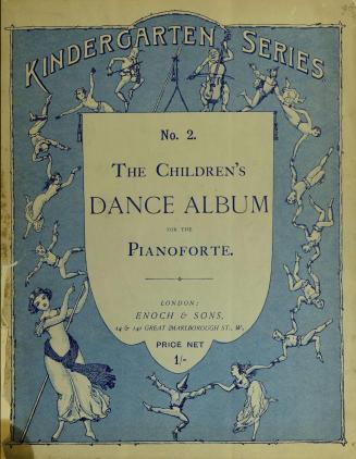 The children's dance album for the pianoforte
