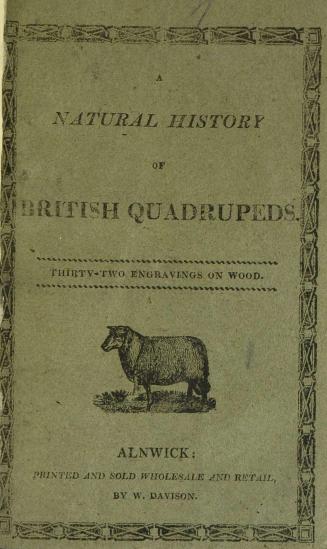 A natural history of British quadrupeds