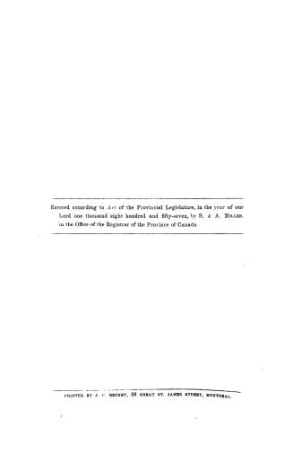 Tables, in dollars and cents, showing the interest, at 6 and 7 percent, on any sum, from one dollar to ten thousand dollars, from one day to three hun(...)