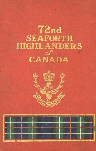 History of the 72nd Canadian Infantry Battalion, Seaforth Highlanders of Canada