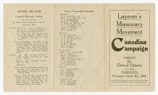 Laymen's Missionary Movement Canadian Campaign