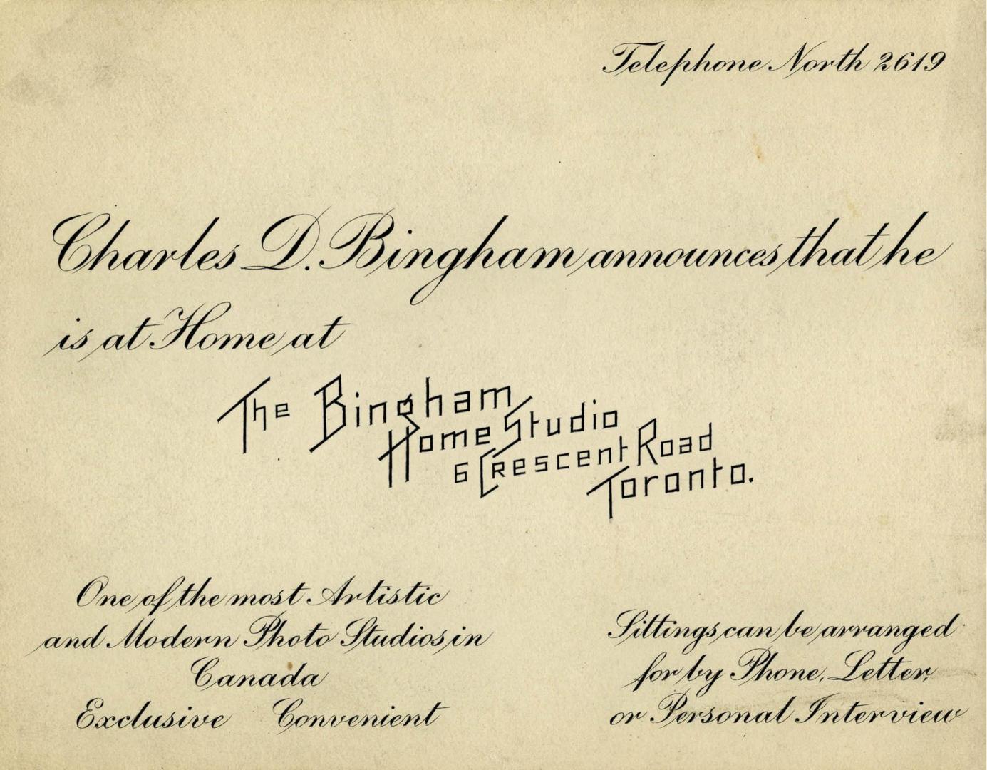 Bingham Home Studio