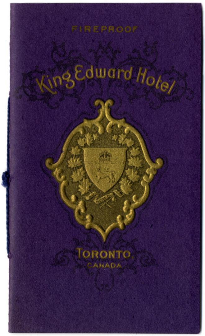 King Edward Hotel, Toronto, Canada