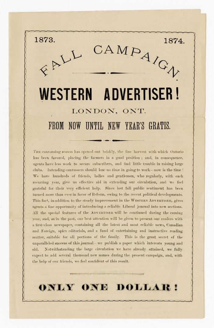 Fall campaign
