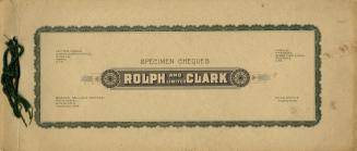Specimen cheques