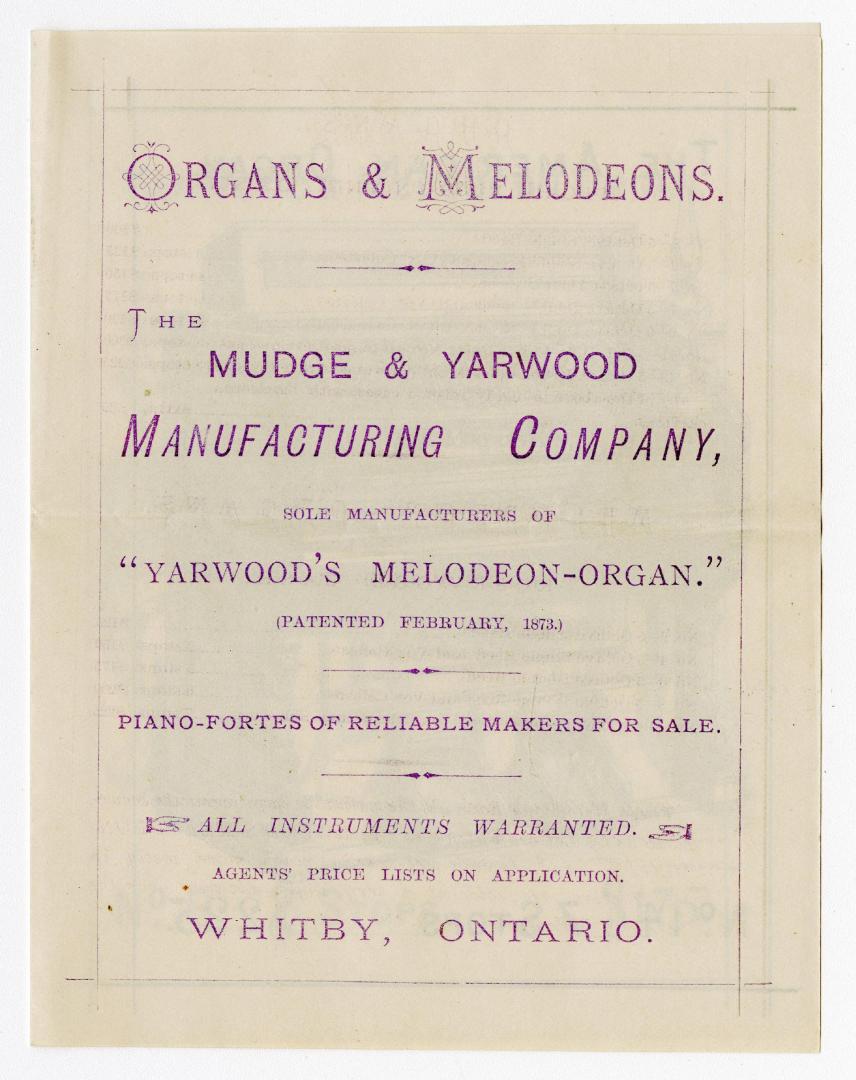 Organs & melodeons