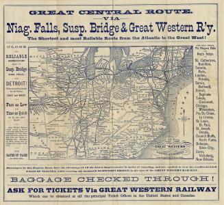 Great Central Route! Great Western Railway