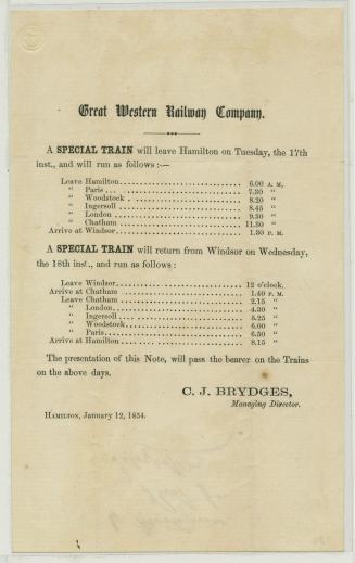 Great Western Railway Company