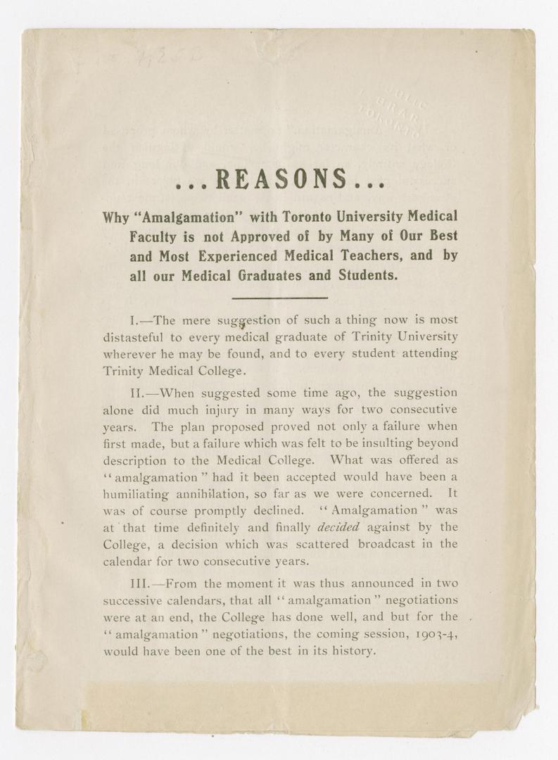 Reasons
