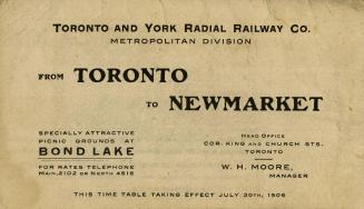 Toronto and York Radial Railway Co