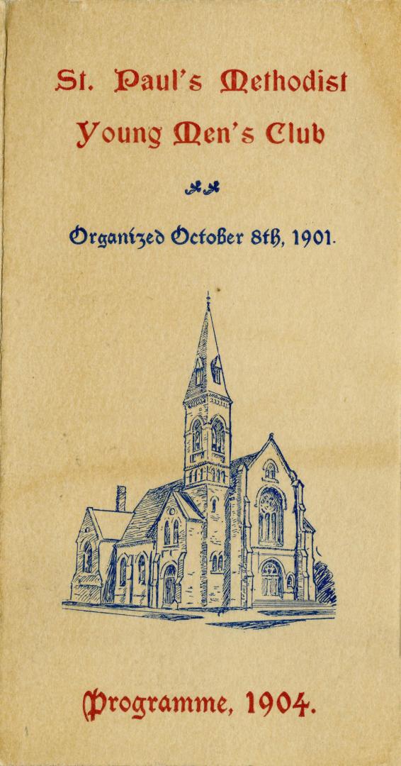 St. Paul's Methodist Young Men's Club