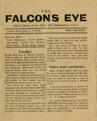 The falcon's eye