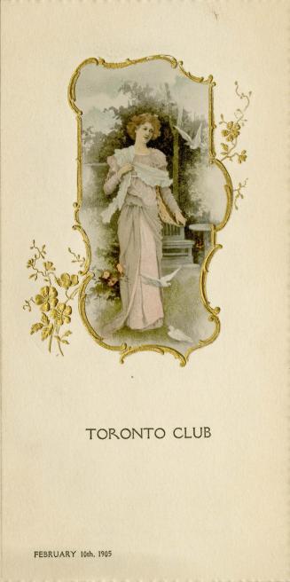 Toronto Club February 10th, 1905
