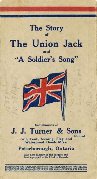 The story of the Union Jack and ''a soldier's song''