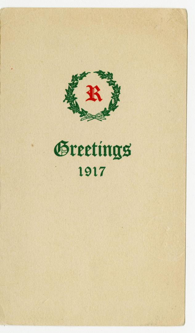 Greetings 1917