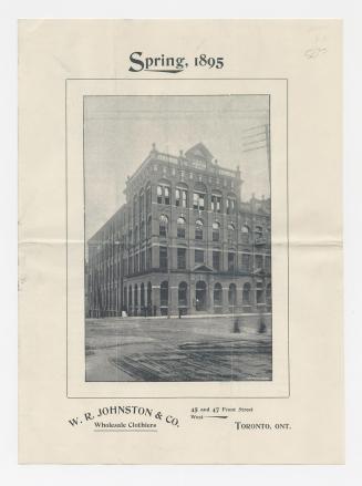 Spring, 1895 : W.R. Johnston & Co., wholesale clothiers