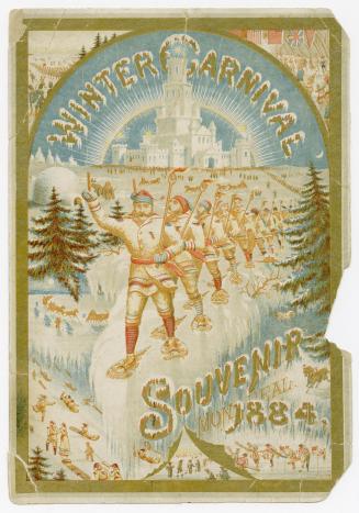 Winter Carnival souvenir, Montreal, 1884