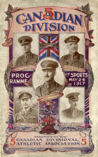 5th Canadian Division programme of sports, May 24, 1917 : arranged by the 5th Canadian Divisional Association