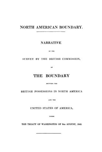 North American boundary,