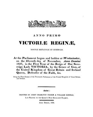 An act to make temporary provision for the government of Lower Canada