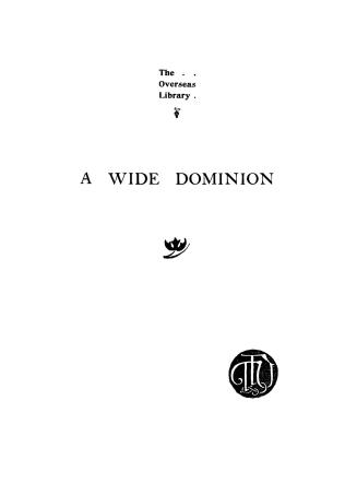 A wide dominion